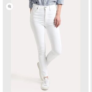 Citizens of Humanity Chrissy White Uber High Rise Skinny Jeans 29